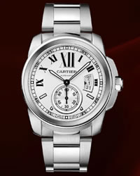 Fake Calibre De Cartier watch W7100015 on sale